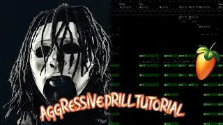 [FREE FLP] Beat Making | Aggressive Drill Tutorial🔥🪐