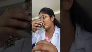 A day in life of a BAMS student |Shri dhanwantry ayurvedic college🩺 #bamsvlog #bamsstudent #shorts