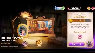 June's Journey Secrets 23R Scene 5 Dining Room Word Mode 4k HD 