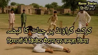 Cricket ground full of jinn 😰😨 | horror Stories hindi urdu | @woh jinn tha