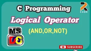 Logical Operator In C Programming (&&,||,!) // what is logical operator in c // #R7code 💯💥