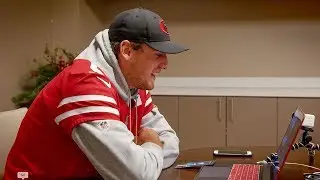 Bradley Pinion Surprises Lifelong Friend with Super Bowl Tickets