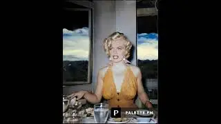 Marilyn Monroe at the General Brock Hotel, Niagara Falls, during production of 