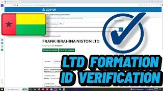 How to Register a UK LTD Company from Guinea-Bissau with ID Verification | Full Process Explained