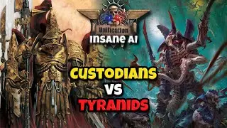 Final Battle: The Emperor&rsquo;s Finest vs the Hive Mind | Custodians vs Tyranids #warhammer40k #rts