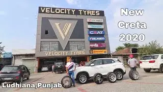 Литые диски и шины | Новый Hyundai Creta 2020 | 20'' 18'' 17'' | Шины Velocity | Лудхиана, Пенджаб