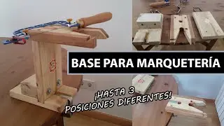 Mesa de marqueteria casera paso a paso #marquetería pin bench