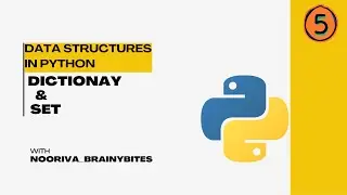 DATA STRUCTURES | DICTIONARY & SET | python