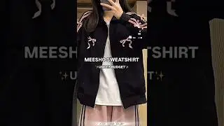 ✨🦋Aesthetic sweatshirts from meesho 🦋✨ #aesthetic #sweatshirts  #meesho follow for more ✨