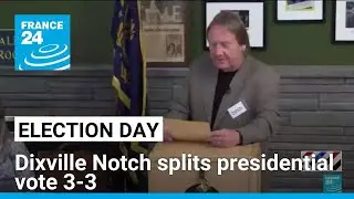 New Hampshire hamlet tied in first US Election day votes &bull; FRANCE 24 English