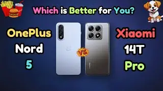 OnePlus Nord 5 Vs Xiaomi 14T Pro | 2 Great Performance Phone Comparison | Which is Better to BUY |