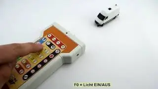 DC Car Handsender zum Test und Bedienen auf kurze Reichweite (50cm)