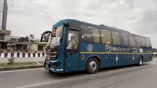 Ksrtc Ev Power Plus 🔥 Rocket 🚀 Driving on Bengaluru-Chikkamagaluru Highway