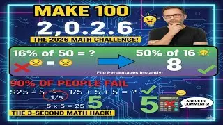 99% Will Fail This 2026 Math Virus! Can You?  |   Math Enigma India  |   3 Levels of Logic