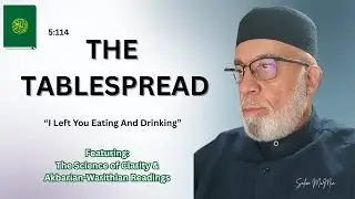 The Table spread--5:114 of the Qur'an