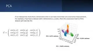 Machine Learning: Principal Component Analysis (PCA) Chapter 8