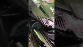 YAMAHA 135LC V8 MOSS GREEN | CLEAN MAKE UP | INI BARU KEMAS BRADER 🤙🏼 #lcv8 #jupitermx135 #shorts
