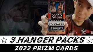 Opening 3 Hanger Packs of 2022 WWE Prizm Cards | Orton Dual Relic Card #hobby #collection #WWE #RKO