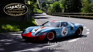 Valentino Fry mit dem Ford GT40 Le Mans am Kerenzerbergrennen 2022