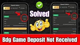 BDG Win app deposit problem | BDG Game deposit money not received | BDG win deposit failed