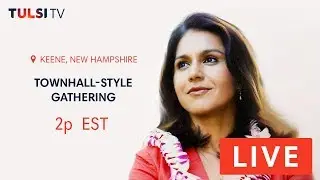 LIVE on the road - Meet and Greet in Concord, NH - TULSI 2020