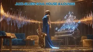 🎷 Midnight Fire Blues | Jazz & Soul House Lounge Session