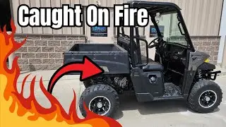 Polaris Ranger 570 Fire Damage Fix Part 2 | Will It Run Again?