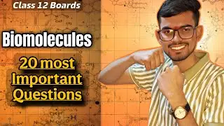 Biomolecules Boards Questions 🔥 | Top 20 Expected Questions | Class 12