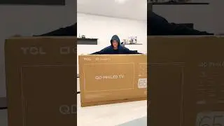 TCL 65C6K unboxing / Распаковка TCL 65C6K