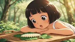 Winter Weaving & Cozy Noodles by the Fire | Ghibli-Inspired Slow Life Animation