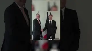 French President Macron Holds Key Bilateral Talks With Australian PM Albanese | AC1N