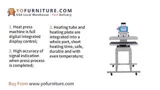 American furniture warehouse:24x32 Large Format Single Station Pneumatic Heat Press Machine