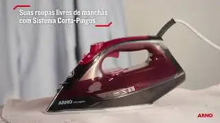 Ferro a Vapor Arno Ultragliss com Base Durilium Airglide