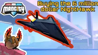 Buying the 6 million dollar NightHawk in Mad City!! 😱| ROBLOX