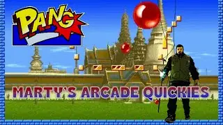Marty&rsquo;s Arcade Quickies: Pang! (Capcom 1989 Classic Arcade Bubble-Popper | MAME Gameplay)