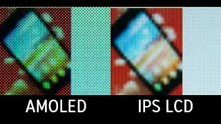 NEWEST Super AMOLED vs ancient IPS! EPIC displays and batteries battle! :D