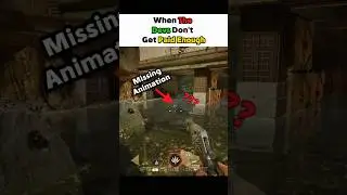 When the devs forget the animations #gaming #gamingshort