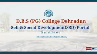 DBS PG College Dehradun : Self & Social Development(SSD) Online Process