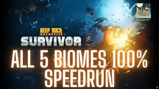 Deep Rock Galactic: Survivor Speedrun (All 5 Biomes 100%)