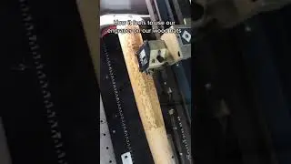 How The Wood Bat Factory starts their custom engraving process every time