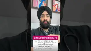 How safe are ensure / pediasure powders   #shorts by dr.education