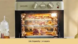 Handles the crowd, doesn’t break a sweat | Nester Full Stack Air Fryer