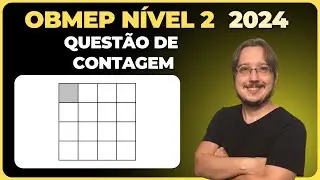 OBMEP 2024 || Nível 2 || Contagem || Quantos quadrados têm seus lados sobre as linhas do