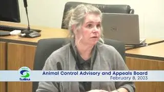 Animal Control Advisory and Appeals Board - February 8, 2023