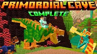 I Tried Earning Every Achievement in Alex's Primordial Cave (Alex's Cave Mod)