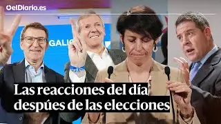 ELECCIONES GALICIA: PP celebra, PSOE evita la autocrítica y BNG se reafirma como alternativa