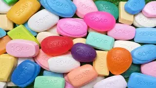 Rainbow Soap Opening ASMR | Unpacking Soap HAUL | No Talking 🧼