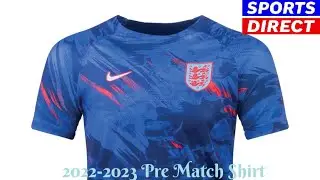 England 2022-2023 Pre Match Shirt Review Sports Direct