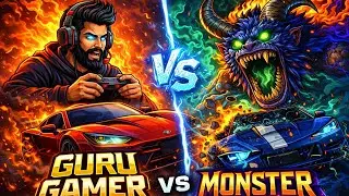GURU GAMER V/S MONSTER/ game 🎮 play ▶️ guru gamer 🙏
