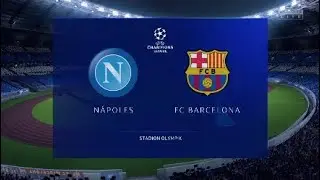 FIFA 20 | Napoli vs FC Barcelona - UEFA Champions League 2019/20 (Full gameplay)
